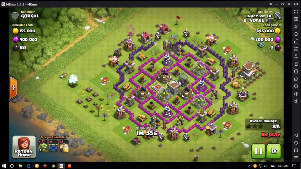 Clash of clan 197 Goblin 12.0000 Loot