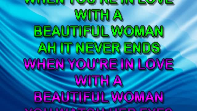 kbkaraokeking when you in love with a beautiful woman (hook)