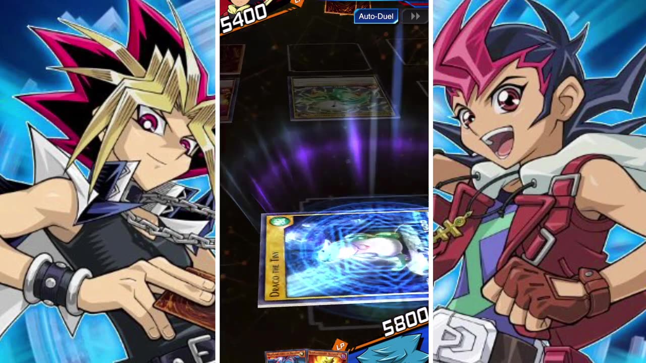 Yu-Gi-Oh! Duel Links - Saburamen Is Under Pressure! Luke Activates Dragonic Pressure
