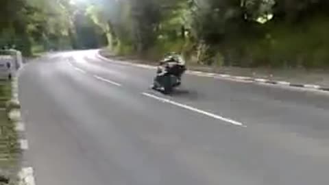 Reckless riders on motorcycles