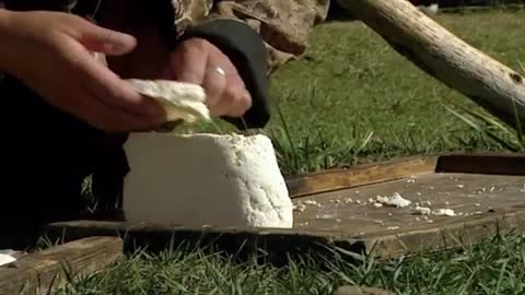 Making Horse Cheese