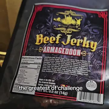🔥🍖👑 beef jerky