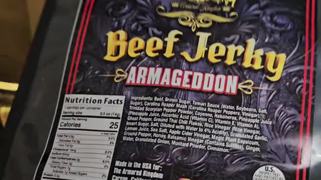 🔥🍖👑 beef jerky