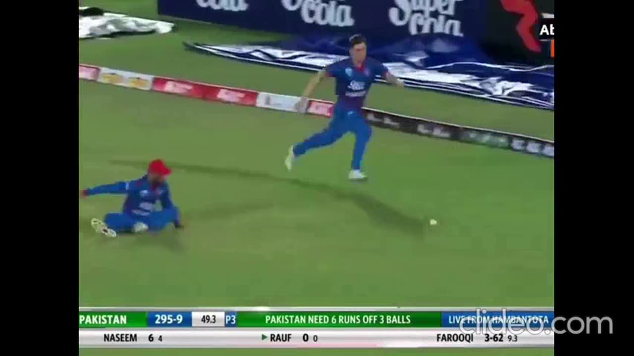 Last Over Drama PAKISTAN VS AFGHANISTAN