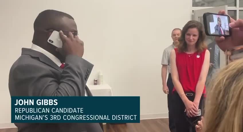 PRESIDENT TRUMP CONGRATULATES GIBBS