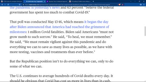 Biden admin cannot find money to pay for Covid Vaccine
