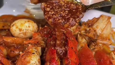 Triple seafood feast