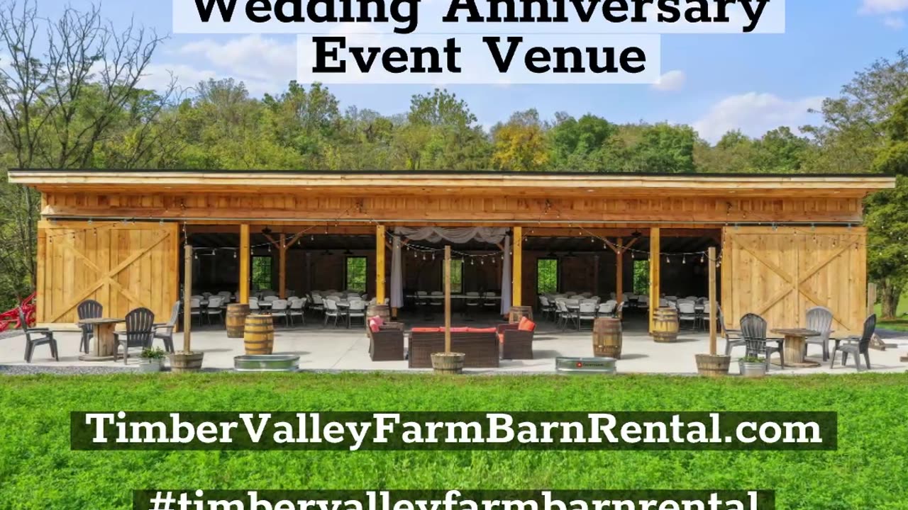 Wedding Anniversary Event Venue in Clear Spring Maryland