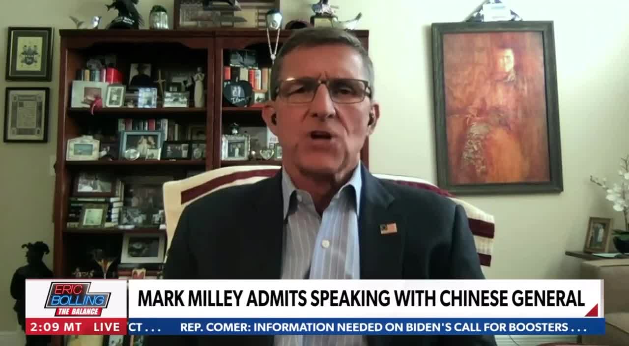 General Flynn Interview On Milley 9/15/21