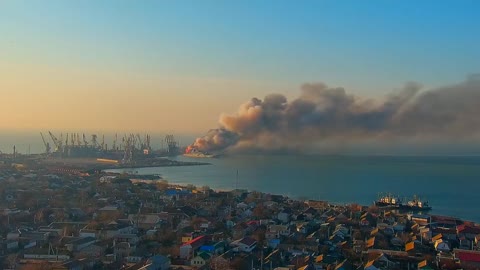 Russian Ships Fleeing