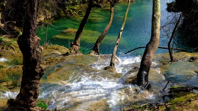 River, Waterfall