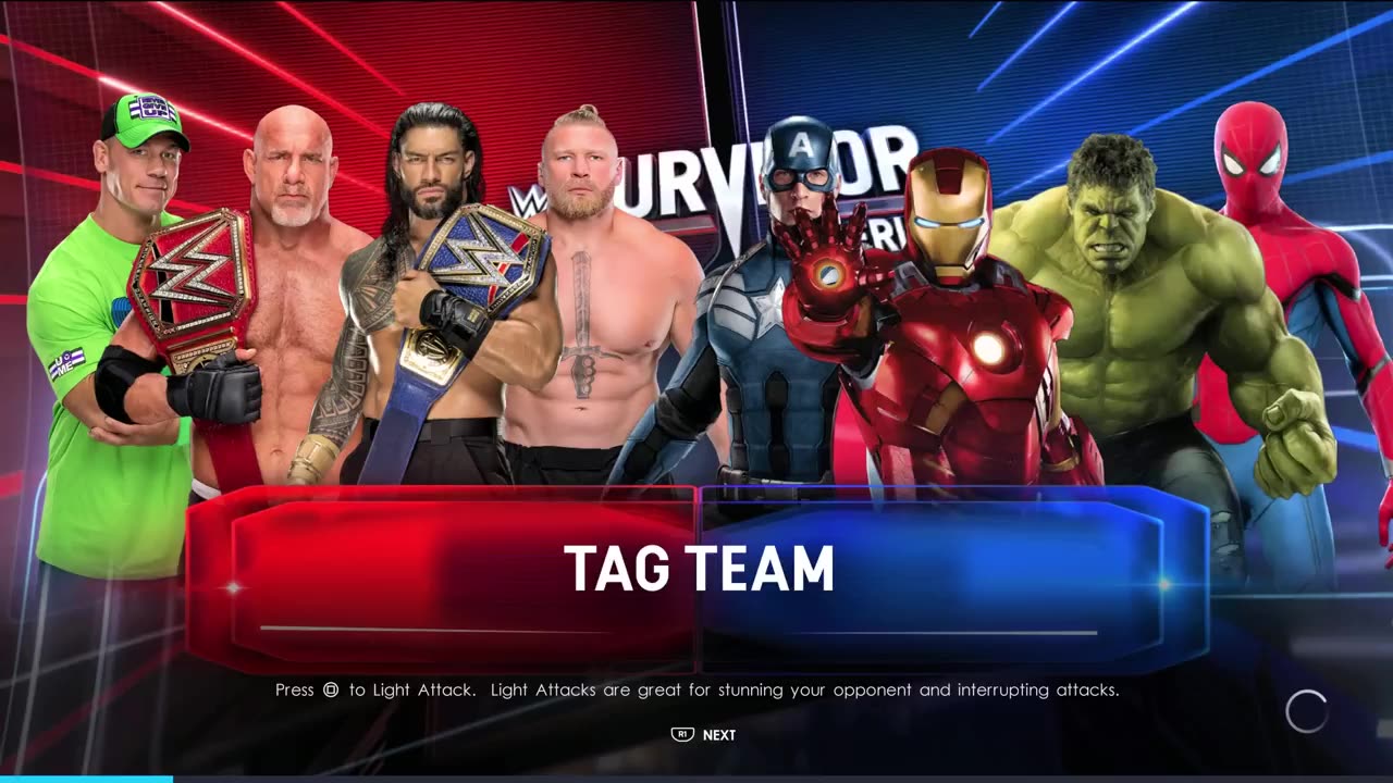 WWE Elite Heavyweights vs. The Avengers _ Tag Team ELIMINATION Match _ WWE 2K22