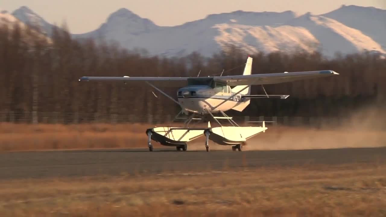 Airplane Taking Off from a Runway