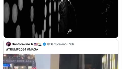 Behind the scenes Trump RNC Entrance