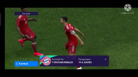 GOAL SALTO C. RONALDO #PES #PESMOBILE #PES2021 #EFOOTBALL #KONAMI #SHORTS