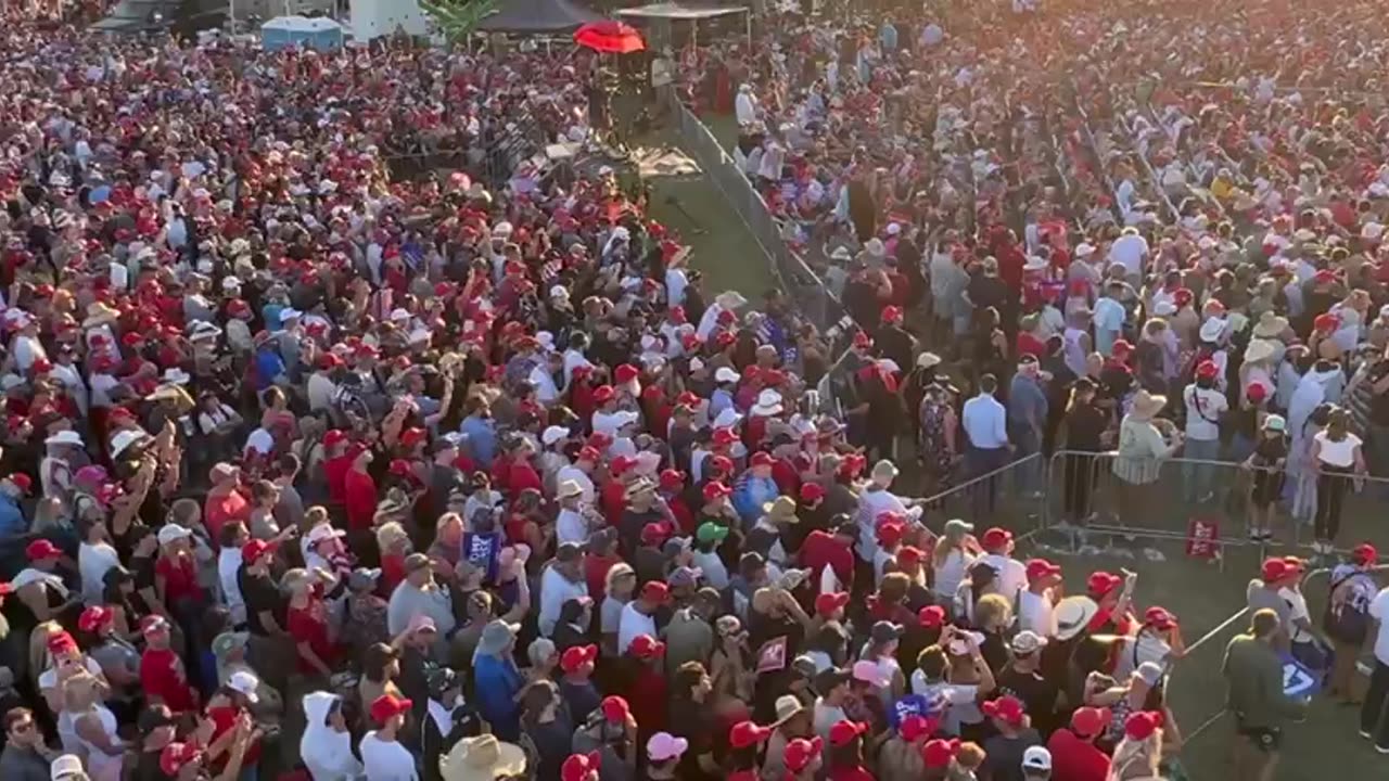 Coachella, California (12 Oct 2024) ... Trump's MAGA Train is Unstoppable