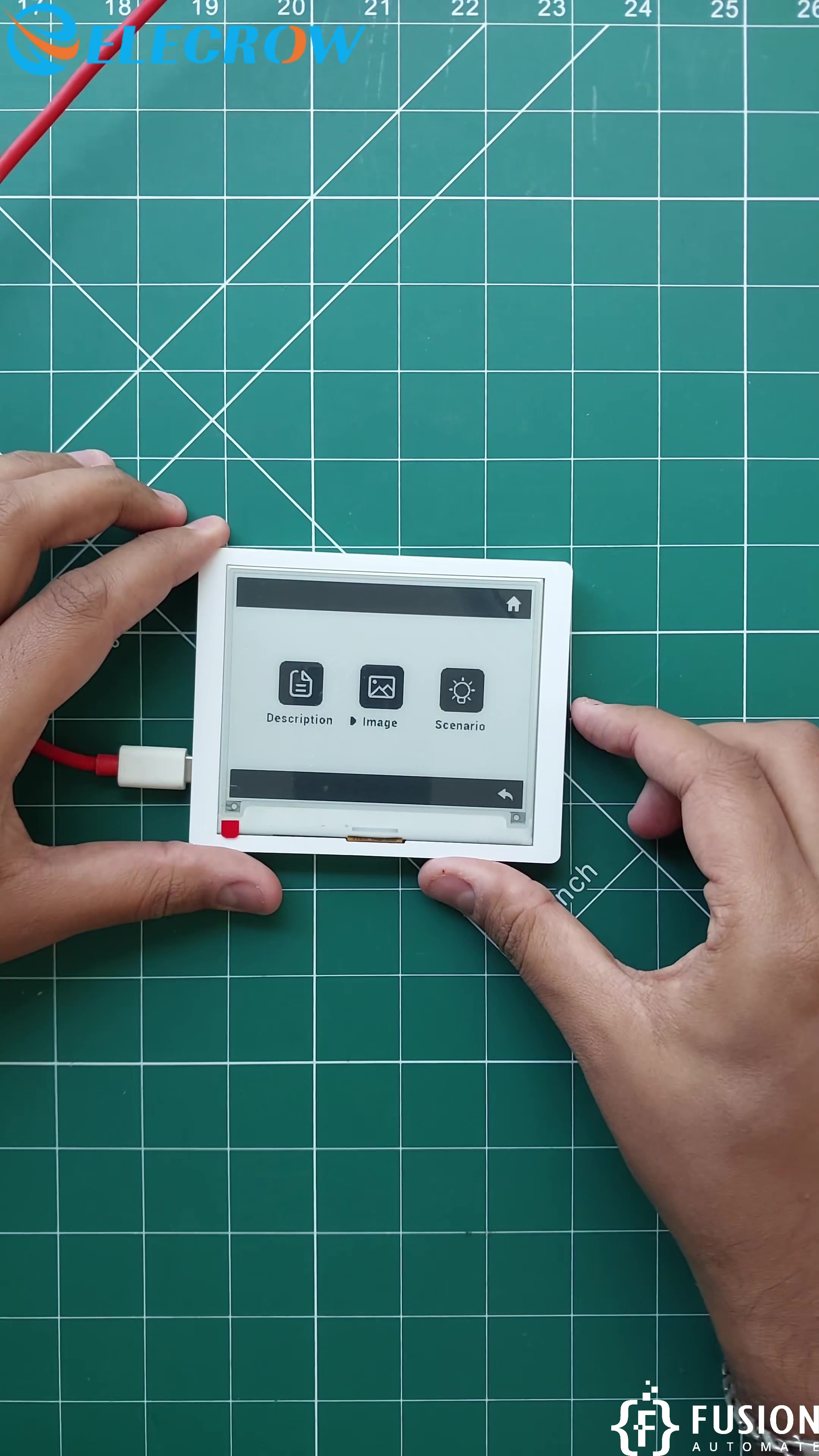 Unscrewing Elecrow CrowPanel ESP32 4.2” E-paper HMI Display | ESP32 | E-Paper | IoT | CrowPanel |