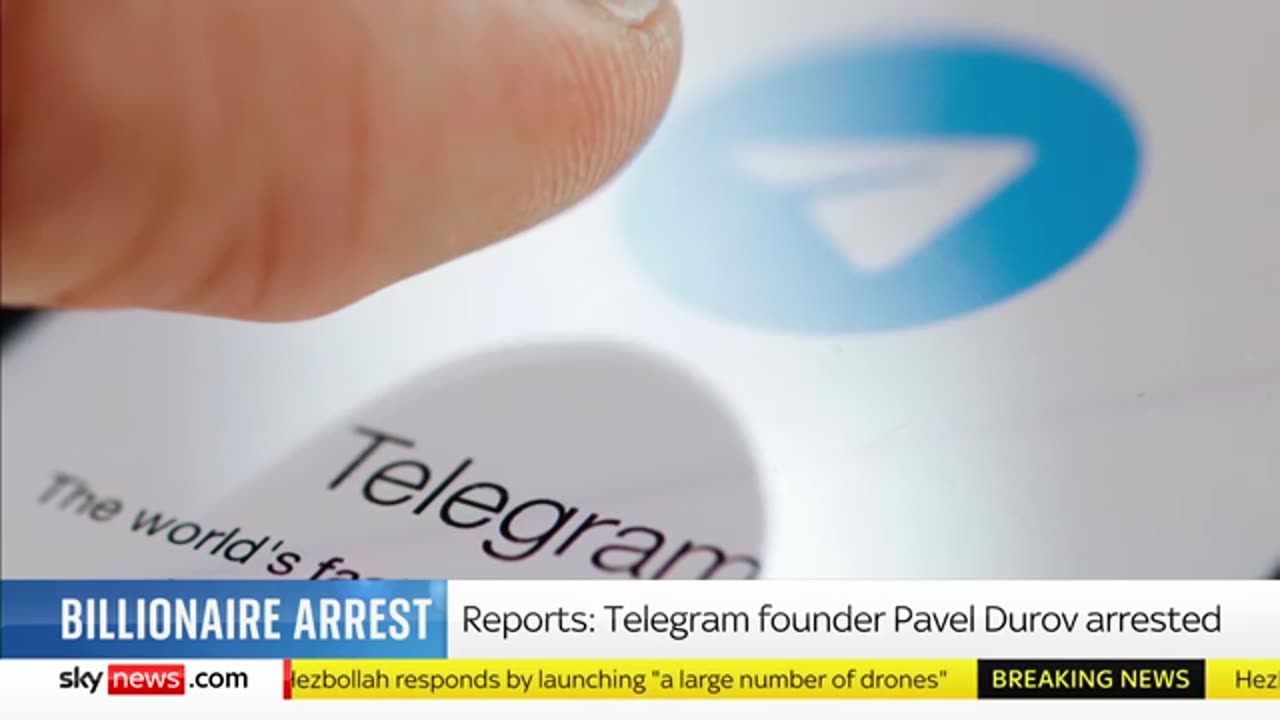 Telegram app founder Pavel Durov arrested in France 🔥🔥🔥