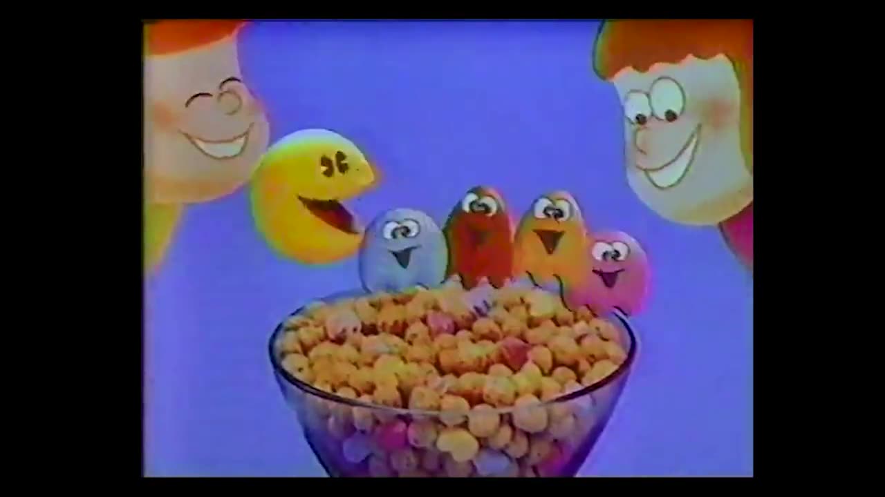 Pac Man Cereal Commercial 1983