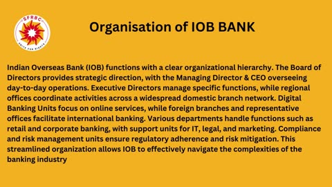 Indian overseas Bank(IOB)-Senior Manager recruitment process