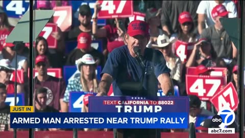 Man arrested outside Trump Coachella rally denies assassination plot, claims full support