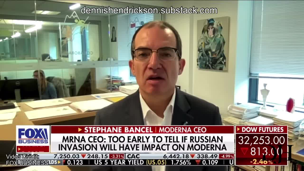 Moderna CEO: Possible Patented DNA In Virus "THEY'RE CAUGHT" & THEY KNOW IT"