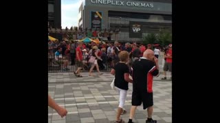 Game Day Action for the Ottawa Redblacks CFL team....