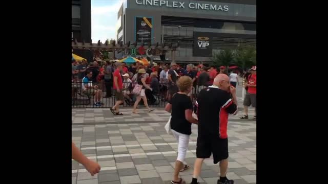 Game Day Action for the Ottawa Redblacks CFL team....