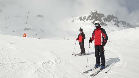 Skiing Orelle