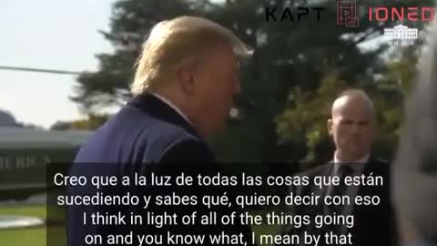 Donald Trump " los atrapé a todos "