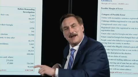 Mike Lindell forensic list of election irregularities