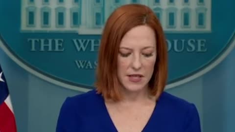 During the podcast recording last week, Psaki was asked if Doocy is a 'stupid sone of a b***h'