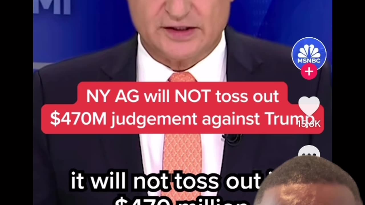 Breaking: NY AG Will Not Toss Out 470M Judgment Against Trump Time To Investigate Her Trump