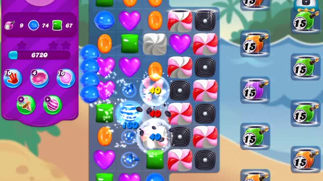 Level 132 CandyCrush Saga with Pfydaux