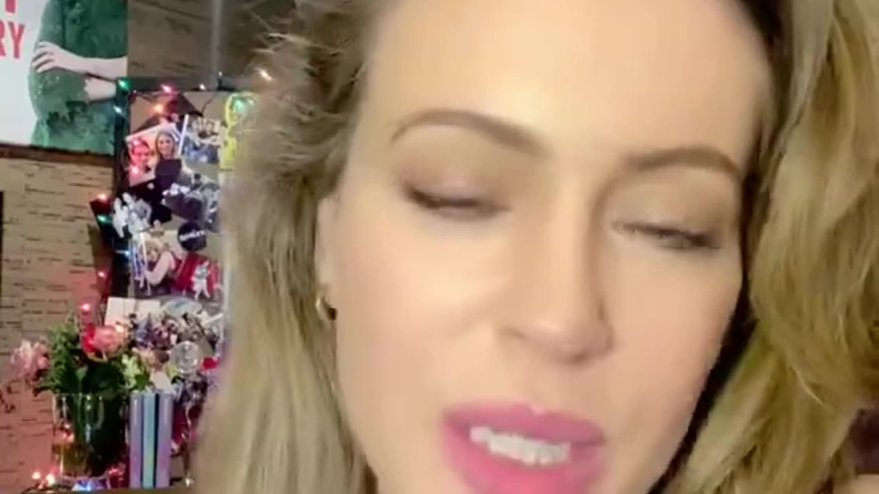 Actress Alyssa Milano in new video explains why Pedojoes America is the greatest..