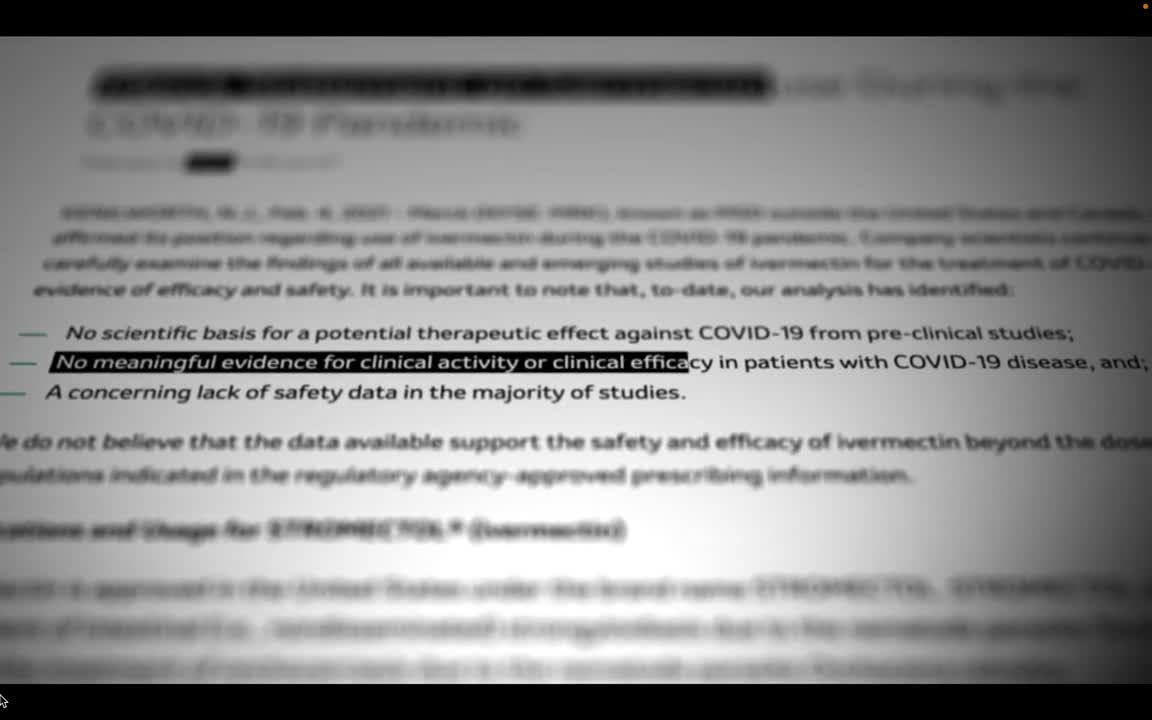 The Truth about Ivermectin
