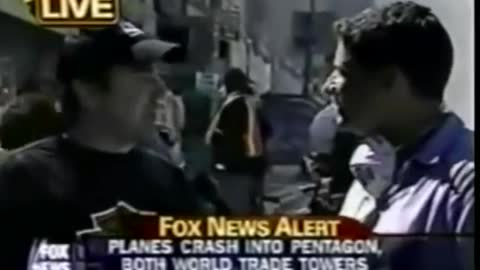 How did this guy know right after the twin towers collapsed?