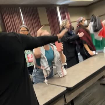 Pro-Palestinian Protesters Harass GOP Rep, Conservative Influencer At Campus Event