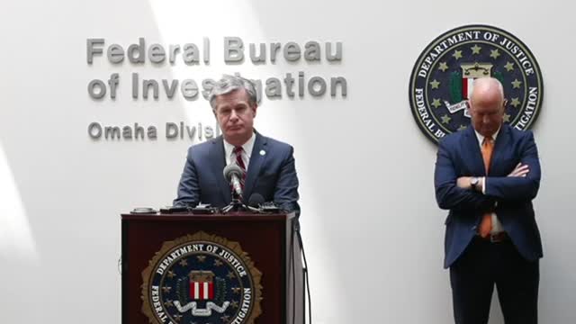 FBI Director Chris Wray finally confronted on FBI raid of Donald Trump’s private residence