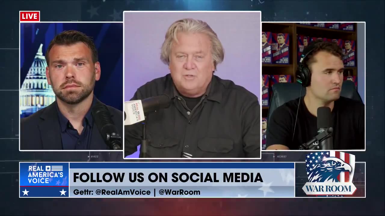 Steve Bannon's exclusive special "Next Man Up" LIVE NOW!