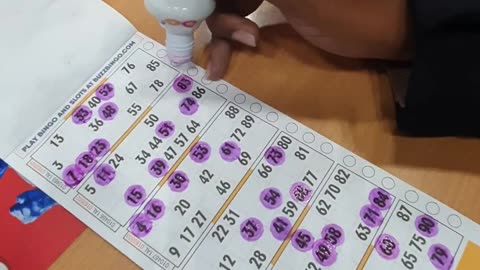 Bingo session 2 dab dab| MsScratch&Dab