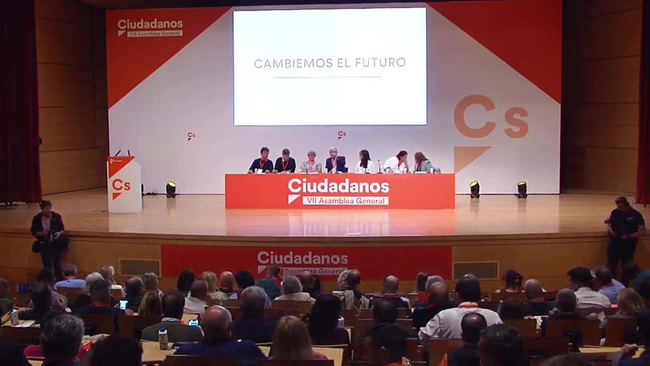 VII Asamblea General de Ciutadans partit de la Ciutadanía Ciudadanos Cs