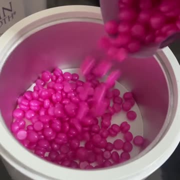 Witness the Magic of Waxing with @skin.boss_: Melting Sexy Smooth Tickled Pink Hard Wax