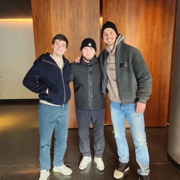 Khabib Nurmagomedov & Zlatan Ibrahimovic watching an AC Milan game at the San Siro