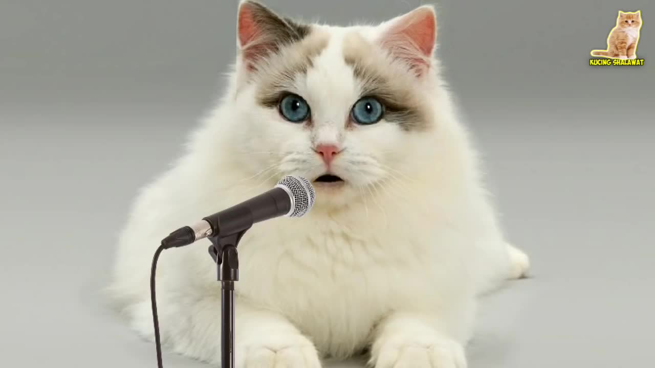 the dog is singing in Islam language makes the video viral!!
