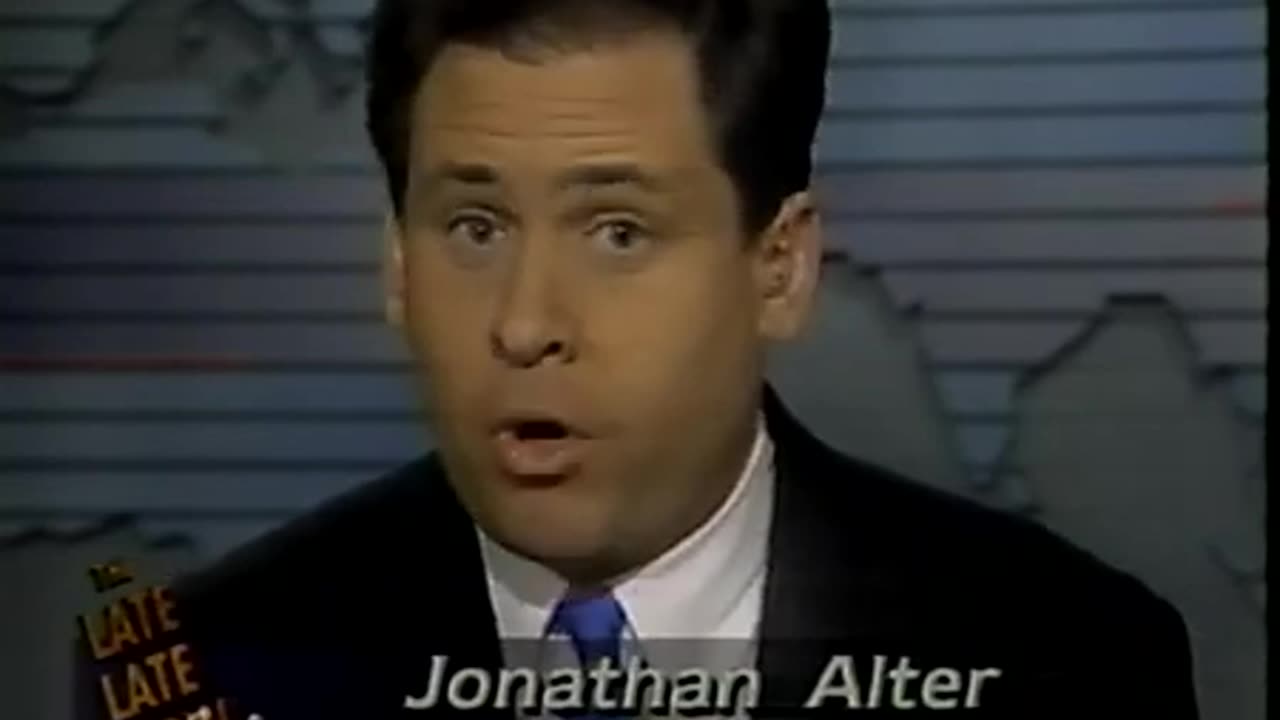 February 21, 1995 - Jonathan Alter on the 1996 Presidential Campaign