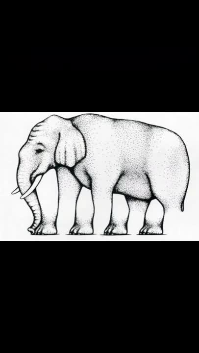 Impossible elephant