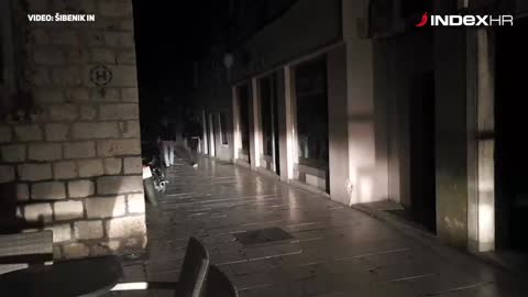 Šibenik u mraku nakon oluje