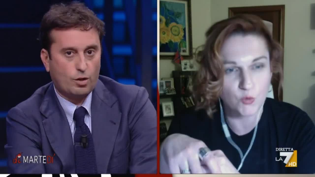 Giornalista russa Vityazeva - Floris perde le staffe “So come si conduce”.