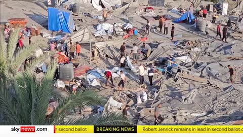 Nineteen killed after Israel hits crowded 'safe zone' in Gaza | Israel-Hamas War